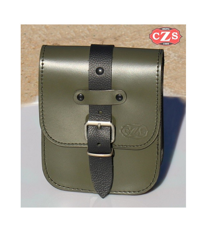Alforja Pequeña Custom para documentacion. mod. RON - Platoon - verde militar