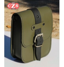 Petite sacoche Custom pour la documentation. mod. RON - Platoon  vert militaire