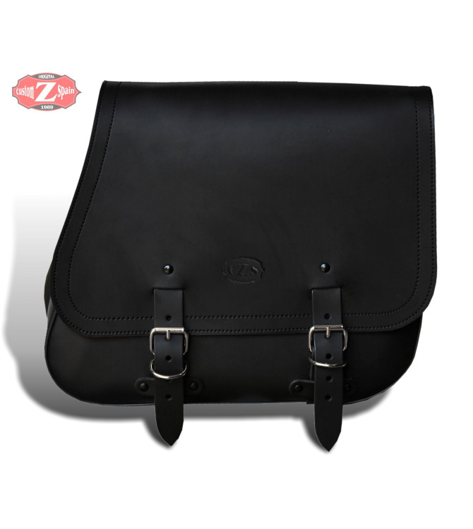 Alforja Triumph Bonneville T100 - T120 mod, SCIPION Básica - Derecha - Negro 