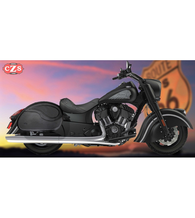 Starr Satteltaschen für Indian Chief Dark Horse mod, NAPOLEON Basic Spezifische