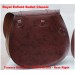 Right Side saddlebag Royal Enfield Bullet Classic mod, BIG-BANDO Basic Specific - Brown -