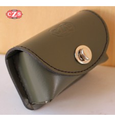 Lock-Tasche - Leder - Custom - Braun- dunkelblond