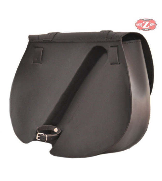 Sacoche Latéral pour Sportster Harley Davidson mod, SPARTA - Willie HD - Creux à gauche amortisseur de choc