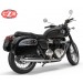 Sacoches pour Bonneville T100 - T120 -Triumph mod, SAHARA Clover - Spécifique - Rigides