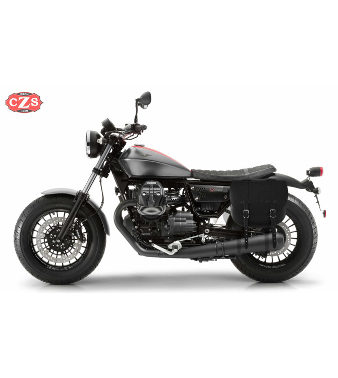 Saddlebag for Guzzi V9 Bobber mod, BANDO - Basic - Specific - Shock Absorber - Left