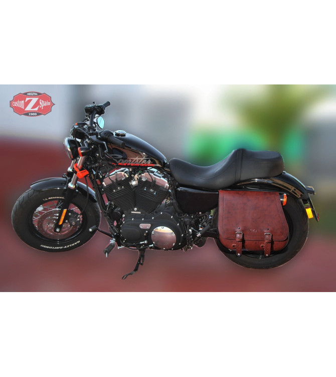 Alforja Lateral Izquierda mod, SCIPION Marron 