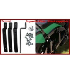 Alforjas Rígidas para Kawasaki Vulcan 500 mod, IBER Básica Trenzados - Tribal - Específica