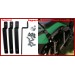 Starr Satteltaschen für Kawasaki Vulcan 500 mod, IBER Basis Geflochtene - Tribal - Spezifische