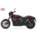 Sacoche pour Harley Davidson Street Bob mod, CENTURION Gauche - Specifique - Noir