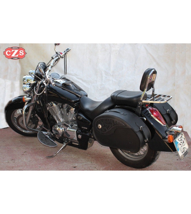 Alforjas Rígidas para Suzuki Volusia 800 mod, NAPOLEÓN - Gótica - Específicas