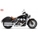 Rigid Saddlebags for Indian Chief Classic mod, NAPOLEON - Gothic - Specific