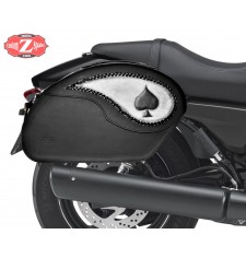 Rigid Saddlebags for Victory Vegas 8 Ball mod, VENDETTA - As for Spades - Specific