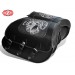 Rigid Saddlebags for Dyna Harley Davidson mod, SUPER STAR - Hollowware damper - Eagle Head HD - Specific