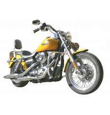 Respaldo con portaequipaje para Harley Davidson Super Dyna Glide Custom FXDC/FXDX (desde 2006)