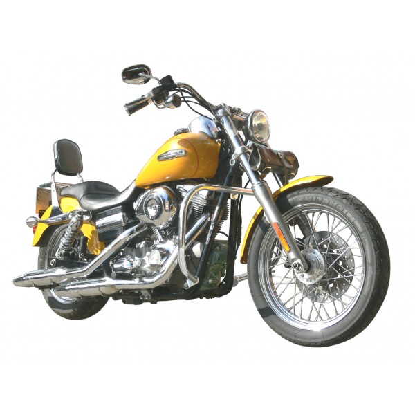 harley dyna backrest