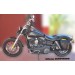 Satteltasche für Dyna Street Bob Harley Davidson mod, CENTURION Spezifische - Schwarz - LINKS