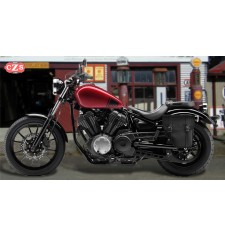 Alforja para Yamaha Bolt mod, CENTURION Específica - Negro - IZQUIERDA