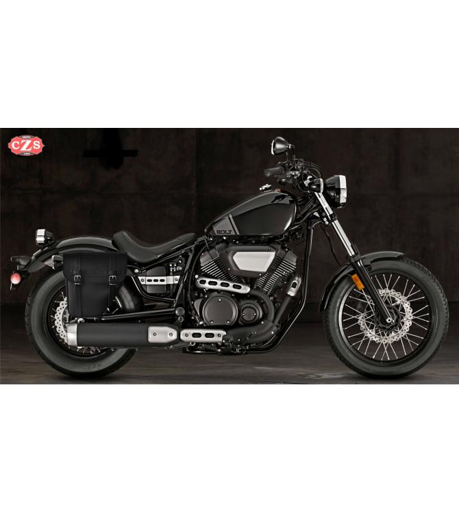 Alforja para Yamaha Bolt mod, CENTURION Específica - Negro - DERECHA