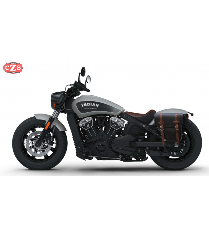 Alforja para Yamaha Bolt mod, CENTURION Específica - Negro - IZQUIERDA