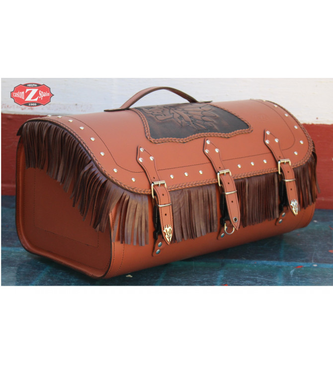 Custom Rigid Trunk mod, DOSCAS Classic Celtic Fringes - Indian Chief - Brown - UNIVERSAL