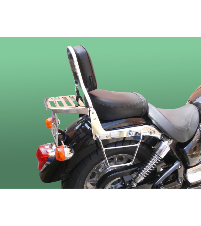 Backrest with luggage rack for Kawasaki Vulcan VN 1600 Classic