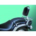 Backrest with luggage rack for Yamaha Drag Star 650 XVS