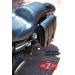 Alforja Lateral para Street-Bob Harley Davidson mod, SPARTA Personalizada Willie Skull