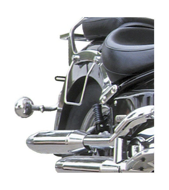 Saddlebag support for Yamaha V Star 125