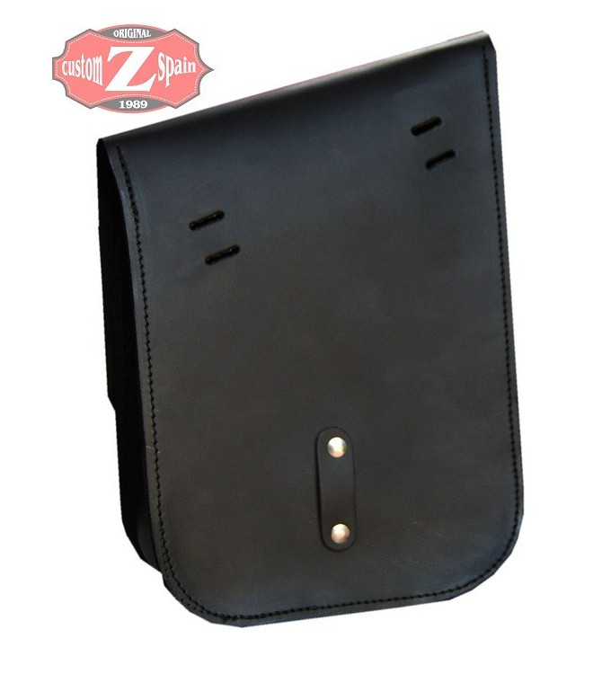 Alforja de basculante para Sportsters Harley Davidson mod, LEGION color cuero