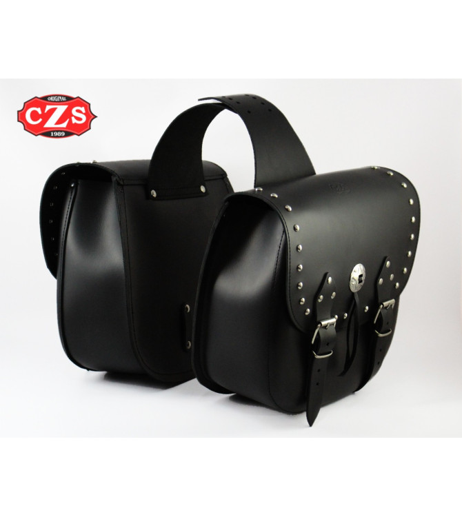 Saddlebags for Yamaha Virgao 535 mod, TEBAS Classic Specific