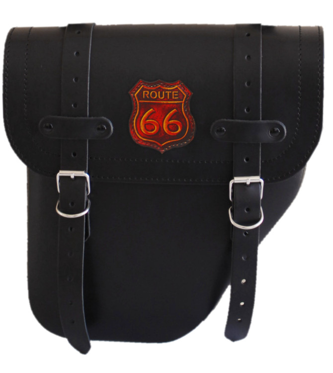Satteltasche für Dyna Low Ride S Harley Davidson mod, CENTURION Spezifische - Route 66 - RECHT