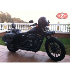 Alforjas para Sportsters mod, TEMPLARIO hueco amortiguador Basicas