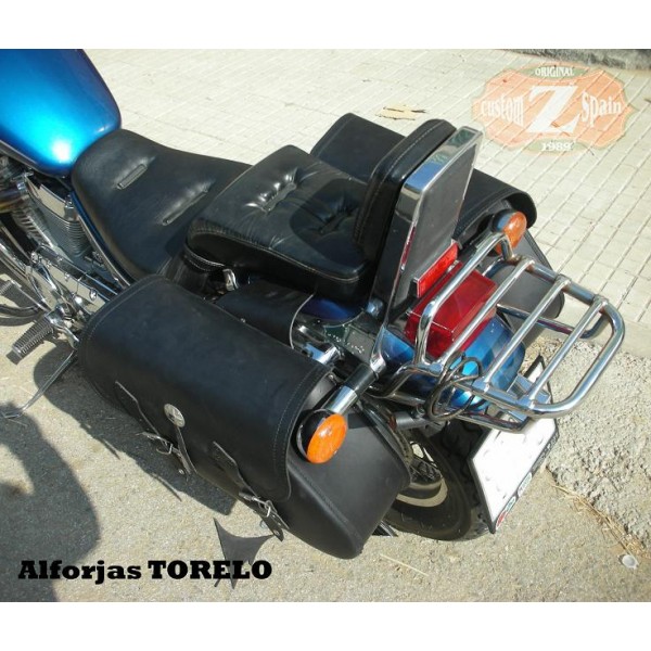 Saddlebags for Suzuki Intruder 800 mod, TORELO Basic Adaptable