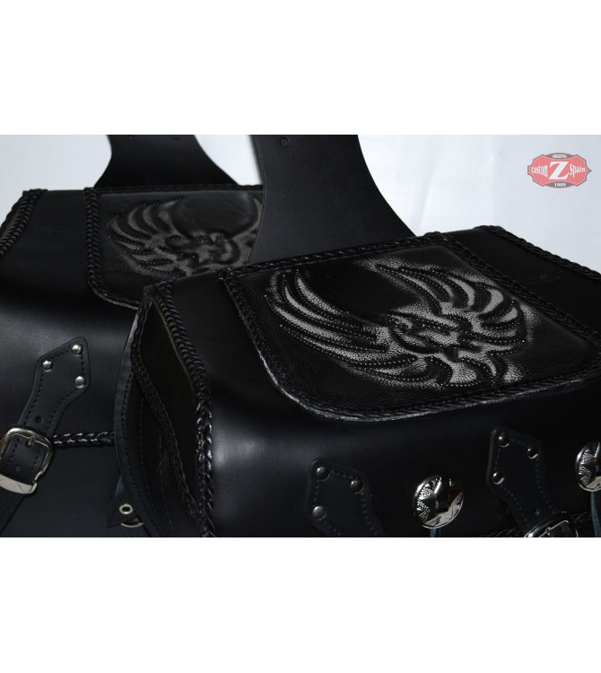 Juego de alforjas Rigidas SUPER STAR TRIBAL LIS Celtic Basicas 
