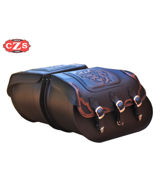 Starr Satteltaschen mod, SUPER STAR Basis - Tribal TEX - UNIVERSAL