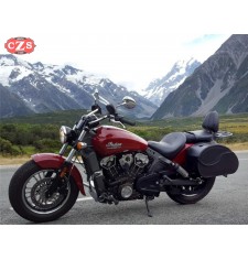 Rigid Saddlebags for Indian Scout mod, NAPOLEON Basic Specific