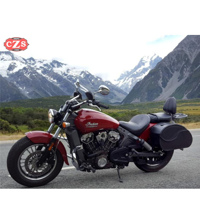 Alforjas Rígidas para Indian Scout mod, NAPOLEÓN Básica Especificas  