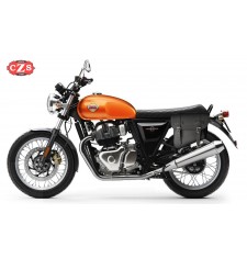 Schwingenschützer Satteltasche für Royal Enfield Interceptor INT 650 mod, HERCULES Basic - LINKS Modell -