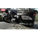 Rigid Saddlebags for Tryumph Bonneville T100/T120 mod, SAHARA Clover - Specific 