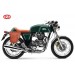 Alforja para Royal Enfield Continental GT 535 mod, CENTURION - Marrón Cuero - Específica - DERECHA