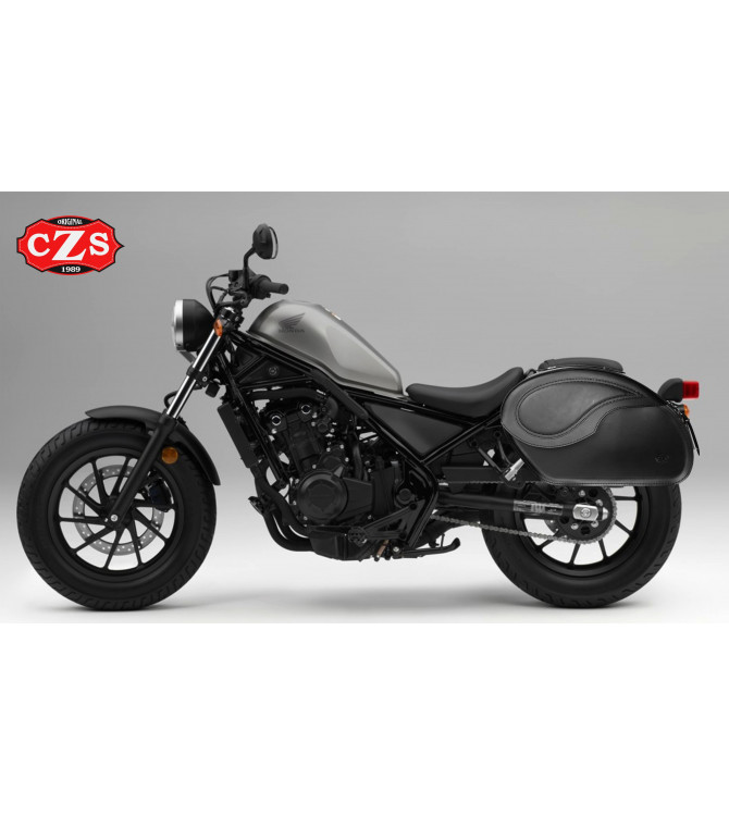 Alforjas Rígidas para Kawasaki Vulcan 900 mod, VENDETTA - Básicas - Específicas