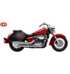 Starr Satteltaschen für Honda Shadow Phanton Aero 750cc mod, VENDETTA - Honda Flüges - Spezifische